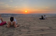 From Ica or Huacachina: Sunset pisco and buggy experience
