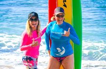 Private 2 hour Surf Lessons with Experienced Coaches 