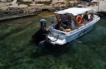 Speed Boat Tour around Comino and Blue Lagoon