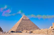 Full- Day Tour to Giza Pyramids Saqqara Serapeum Private Tour