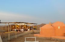 Agafay Desert Sunset Camel Ride and Dinner with Music Show