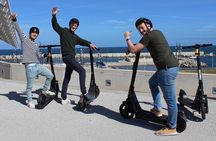 Electric skateboard tour of promenade and parks