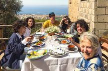 Authentic cooking class on a farm with a view of Sorrento.