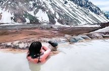 Private Getaway to Maipo Cajon, Thermal Baths and The Gypsum Reservoir
