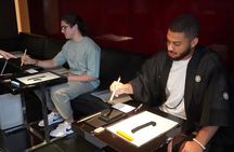 Japanese Calligraphy Class near Kyoto Station