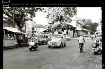 Papeete cultural and historic walking tour at night