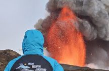 Etna Nord Piano Provenzana ascent by bus up to 3000mt