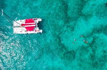 Catamaran Sailing to Isla Mujeres From Cancun