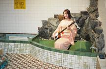 Traditional Concert in Public bath near Kyoto Station