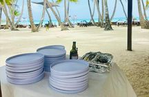 Saona Island Full Day Tour with Buffet Lunch, Paella, & Open Bar