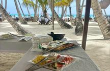 Saona Island Full Day Tour with Buffet Lunch, Paella, & Open Bar