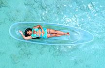 Luxury Clear Kayak Drone Photoshoot in Tobago