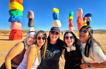 Hoover Dam Walk-On-Top Tour w/ Seven Magic Mountains & Vegas Sign
