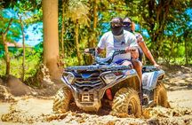 Punta Cana: Amazing ATV Adventure Private Road & Beach W/ PickUp