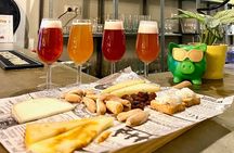 Tasting of craft beers and tapas