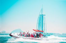 90 Mins Speedboat Tour Dubai Marina JBR Atlantis and Burj Al Arab