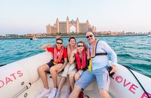 90 Mins Speedboat Tour Dubai Marina JBR Atlantis and Burj Al Arab