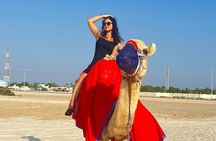 Half Day Night and Morning Desert Safari Camel and Sand Boarding 