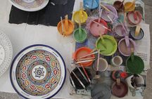 All in One Pottery and Mosaic Factory Tour and Workshop in Fes