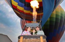 Balloon flight with tour to Teotihuacán from Mexico City