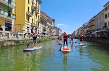 Discover the Navigli of Milan by SUP : a wellness experience