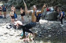 Famous Natural Waterslide in El Yunque Rainforest