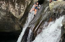 El Yunque's Famous Natural Waterslide from SanJuan 