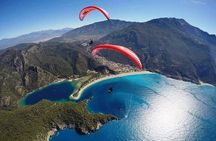 Oludeniz Paragliding in Fethiye from Babadag Mountain Turkey