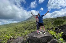 Hanging Bridges, Waterfall, Volcano Hike and Tabacon Hot Springs