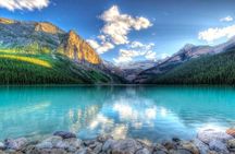 Moraine Lake, Lake Louise, Banff Town, Bow Falls from Banff