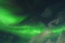 Tromsø: Northern Light tour with free complimentary photos.
