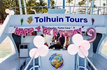 Private catamaran to Punta Cana Natural Pool + Snorkell