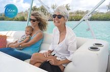 5 Islands Tour: New OCÉANE Private Pontoon Boat cruise