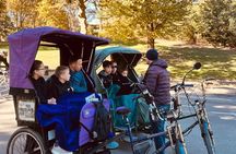 1 or 2 hour Central Park Pedicab Tour.