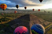 Balloon Flight with Breakfast and Round Trip from CDMX