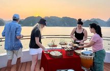 Cat Ba: Spectacular Lan Ha Bay Sunset on D’Charme Luxury Cruise