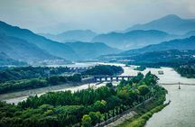 Dujiangyan half-day tour,Zhongshuge,blue tears night view