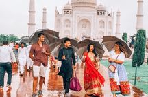Sunrise Taj Mahal and Agra Fort by Car Tour from Delhi