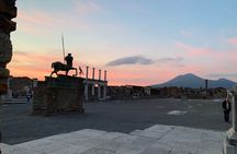 Pompeii at Sunset with Ticket Included