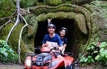 Bali ATV Quad Bike Single with Waterfall and Gorilla Cave+ Lunch 