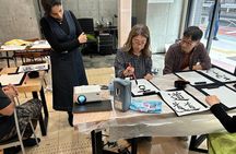 Experience Japanese Calligraphy 90 Minute Workshop Near Shibuya