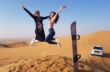 Private Morning Desert Safari Dubai with Dune Bashing & Sandboard