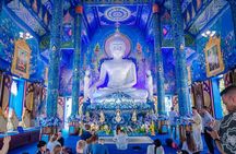Full Day Tour White Temple Black House and Blue Temple with Lunch