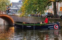 Amsterdam: Light Festival (Semi) Open Boat - Drinks & Snacks