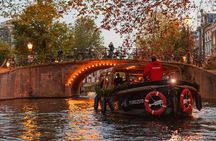 Amsterdam: Light Festival (Semi) Open Boat - Drinks & Snacks
