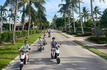 Electric Moped Tour of Naples Florida Family Fun and Easy To Ride