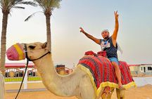 Private Morning Desert Safari With Sandboarding and Camel Ride