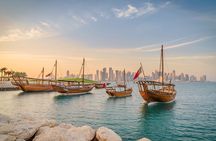 Private Doha City Tour and Dhow Boat Ride with Transfer