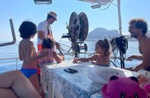 Cefalu: Boat Trip with Fishing, Coastal Tour and Lunch on Board