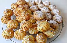 French pastries in a small group with a cheffe